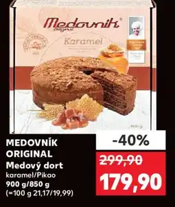 Kaufland MEDOVNÍK ORIGINAL Medový dort nabídka