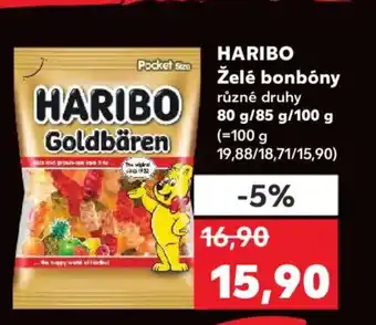 Kaufland HARIBO Želé bonbóny nabídka