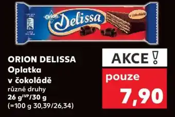 Kaufland ORION DELISSA Oplatka v čokoládě nabídka