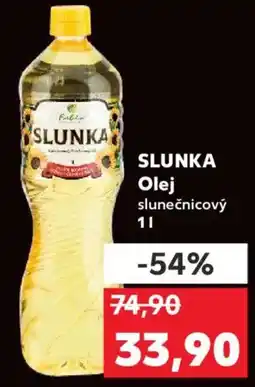 Kaufland SLUNKA Olej slunečnicový nabídka