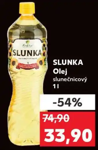 Kaufland SLUNKA Olej slunečnicový nabídka