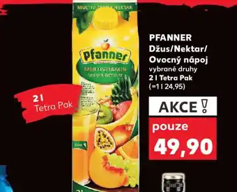 Kaufland PFANNER Džus/Nektar/ Ovocný nápoj nabídka
