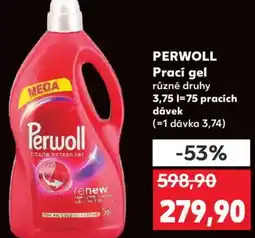 Kaufland PERWOLL Prací gel nabídka