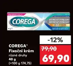 Kaufland COREGA Fixační krém nabídka