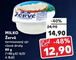 Kaufland MILKO Žervé nabídka