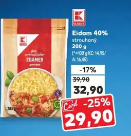 Kaufland Eidam 40% nabídka