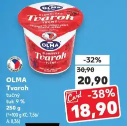 Kaufland OLMA Tvaroh nabídka