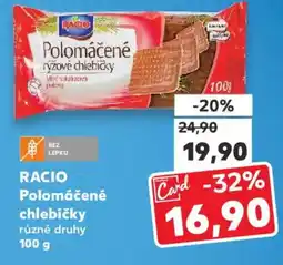 Kaufland RACIO Polomáčené chlebíčky nabídka