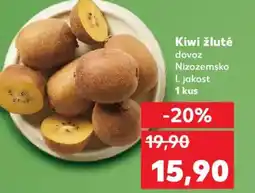 Kaufland Kiwi žluté nabídka