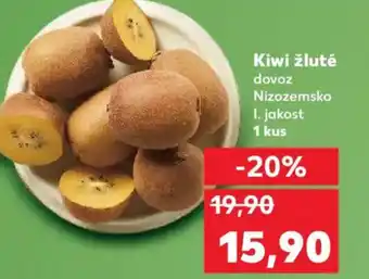 Kaufland Kiwi žluté nabídka