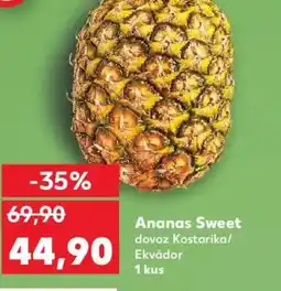 Kaufland Ananas Sweet nabídka