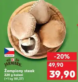 Kaufland Žampiony steak nabídka