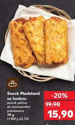 Kaufland Snack Madeland se šunkou nabídka
