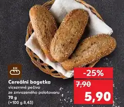 Kaufland Cereální bagetka nabídka