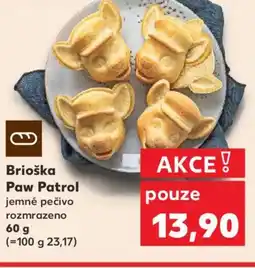 Kaufland Brioška Paw Patrol nabídka