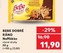 Kaufland BEBE DOBRÉ RÁNO NaMěkko nabídka