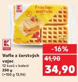 Kaufland Vafle z čerstvých vajec nabídka