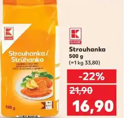 Kaufland Strouhanka nabídka
