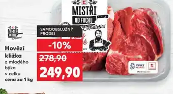 Kaufland Hovězí kližka nabídka