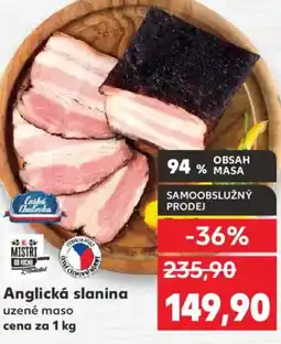 Kaufland Anglická slanina nabídka