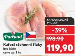 Kaufland Kuřecí stehenní řízky nabídka
