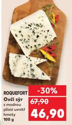Kaufland ROQUEFORT Ovčí sýr nabídka