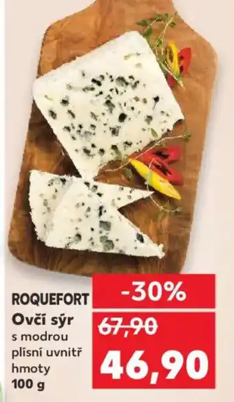 Kaufland ROQUEFORT Ovčí sýr nabídka