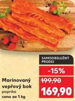 Kaufland Marinovaný vepřový bok nabídka