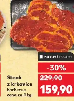 Kaufland Steak z krkovice nabídka