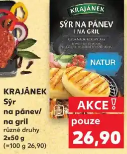 Kaufland KRAJÁNEK Sýr na pánev/ na gril nabídka