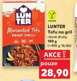 Kaufland LUNTER Tofu na gril nabídka