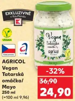 Kaufland AGRICOL Vegan Tatarská omáčka/Mayo nabídka