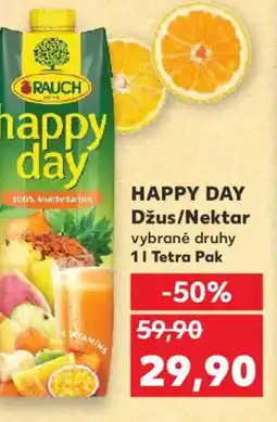 Kaufland HAPPY DAY Džus/Nektar nabídka