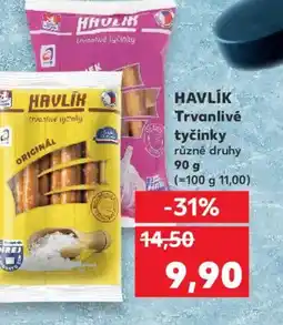 Kaufland HAVLÍK Trvanlivé tyčinky nabídka