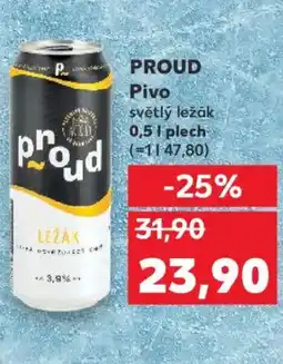 Kaufland PROUD Pivo nabídka