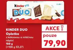 Kaufland KINDER Duo Oplatka nabídka