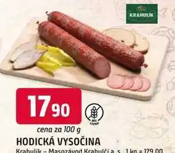 Trefa HODICKÁ VYSOČINA nabídka