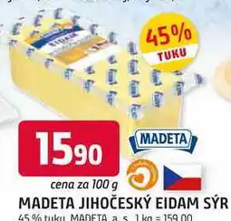 Trefa MADETA JIHOČESKÝ EIDAM SÝR 45% tuku nabídka