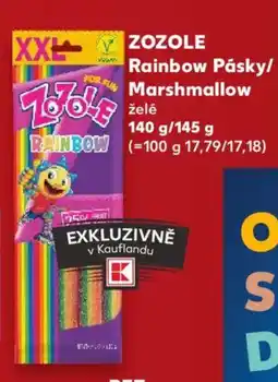 Kaufland ZOZOLE Rainbow Pásky/ Marshmallow nabídka