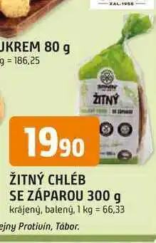 Trefa ŽITNÝ CHLÉB SE ZÁPAROU nabídka
