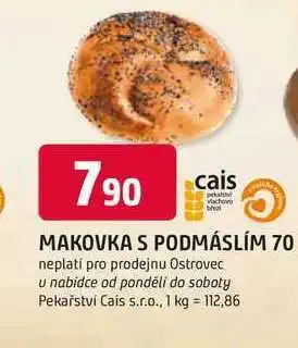 Trefa MAKOVKA S PODMÁSLÍM nabídka