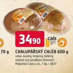 Trefa CHALUPÁŘSKÝ CHLÉB nabídka