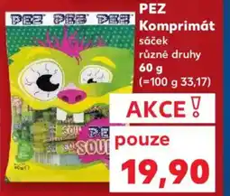 Kaufland PEZ Komprimát nabídka
