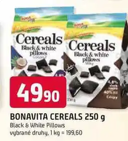 Trefa BONAVITA CEREALS 250 g Black & White Pillows vybrané druhy nabídka