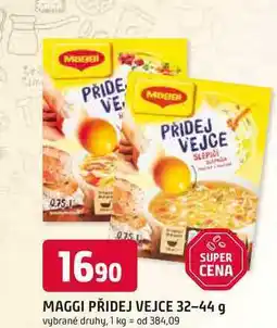 Trefa MAGGI PŘIDEJ VEJCE 32-44 g vybrané druhy nabídka