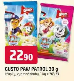 Trefa GUSTO PAW PATROL 30 g křupky nabídka