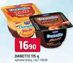 Trefa Danone Danette Mléčný dezert s vanilkovou příchutí nabídka