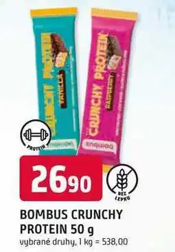 Trefa BOMBUS CRUNCHY PROTEIN nabídka