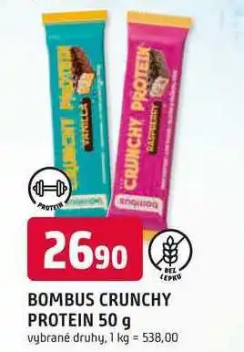 Trefa BOMBUS CRUNCHY PROTEIN nabídka