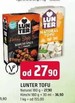 Trefa LUNTER TOFU Natural nabídka